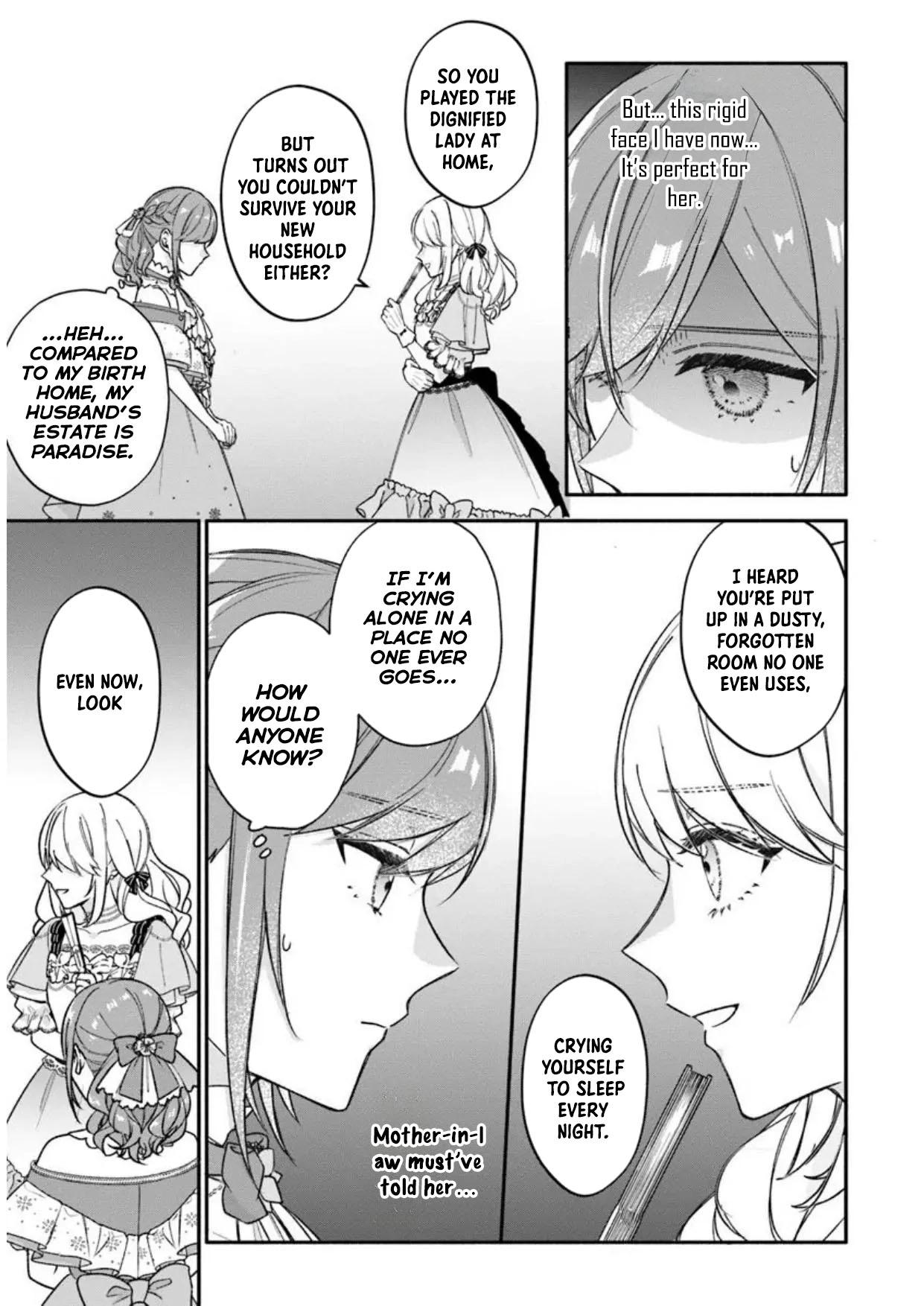 I Told My Political Marriage Husband "You Don't Have to Love Me," and That's When the Spoiling Began Chapter 4 Page 16